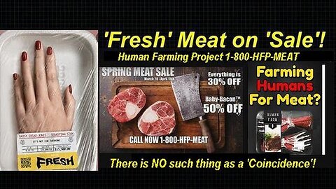 Do You Eat Meat? - Human Farming Project 1-800-HFP-MEAT [29.02.2024]