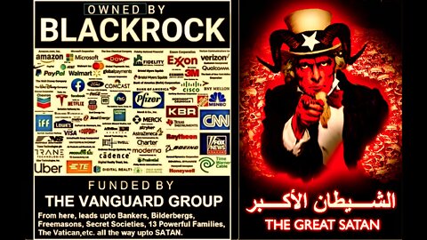 Satan Saturn Blackrock Vanguard Vatican Bankers Bilderbergs Freemasons Secret Societies 13 Families