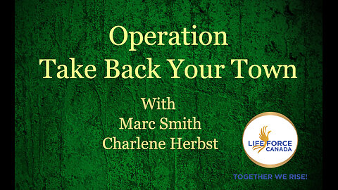 Take Back Your Town with Mark and Charlene