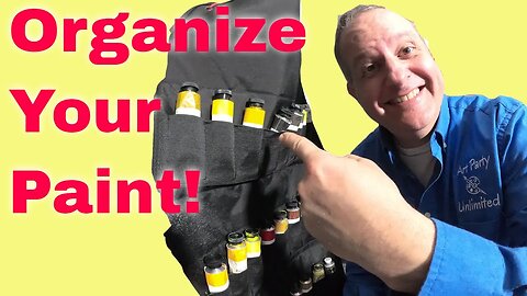 Tran Products Paint Tube And Brush Carrier - Unboxing And Review