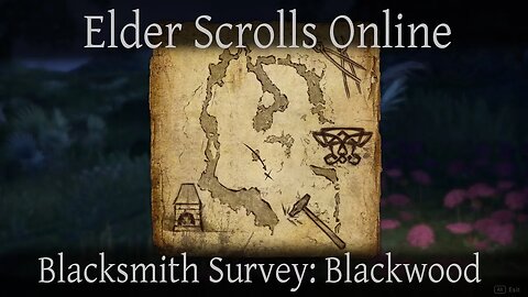 Blacksmith Survey: Blackwood [Elder Scrolls Online] ESO