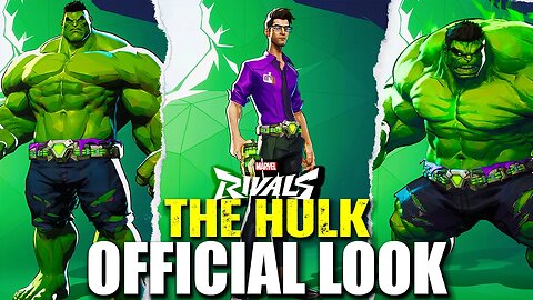 Bruce Banner "The Hulk" ● All Skills, Ultimate, Lore, Skins & Challenges Showcase (Marvel Rivals)