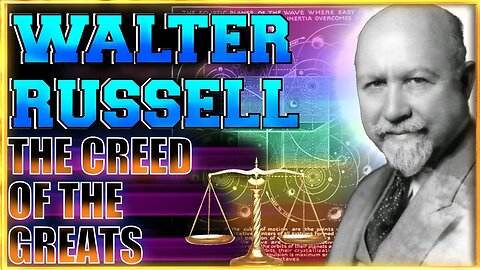 Manifest your Higher Self with WALTER RUSSELL 'CREED OF THE GREAT' MEDITATION ✨