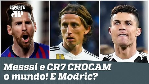 Messi e Cristiano Ronaldo CHOCAM o mundo dia após dia. E Modric?