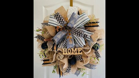 Making a Year Round Primitive Wreath DIY|Marthas Wreath|How to|DIY Rustic Wreath