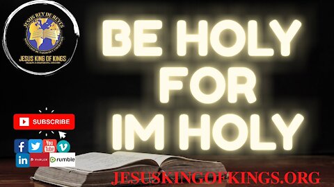 BE HOLY FOR IM HOLY, How to intercede, Part 2