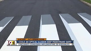 Would 3D Crosswalks keep pedestrians safe?