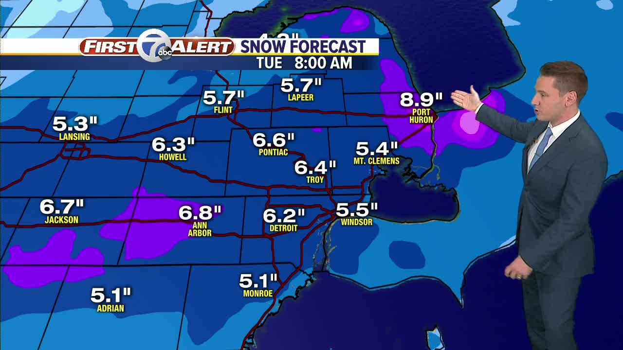 FORECAST: Monday morning