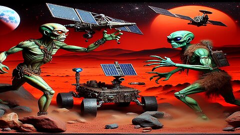 Mars Mayhem: Indigenous Martians vs Human Rover Showdown! 👽🤖 | #Studio64Productions