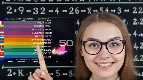 TOP Countries by IQ
