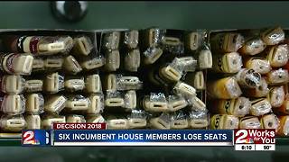 Six incumbent house members lose seats