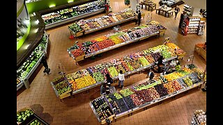 Grocery stores installing sneeze guards