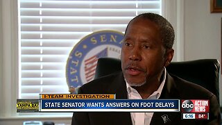 State senator wants answers on FDOT delays