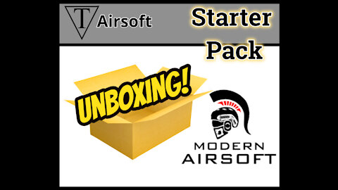 Unboxing Modern Airsoft Starter Pack