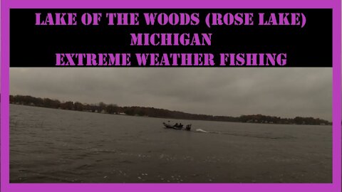 Lake Of The Woods (Rose Lake) Michigan Fishing