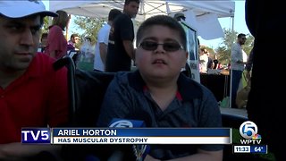 Fundraiser held at Palm Beach Outlets to help family impacted by muscular dystrophy