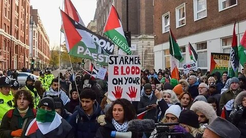 Pro-Palestine protests continue around UK for eighth weekend