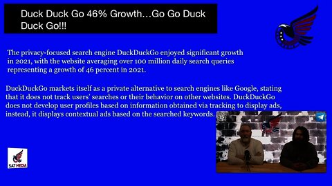 Duck Duck Go 46% Growth... Go Go Duck Duck Go!!!