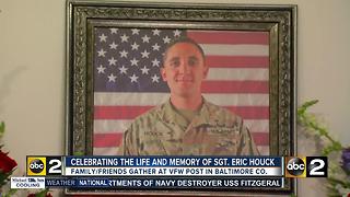 Family and friends celebrate the life of Baltimore soldier killed in Afghanistan