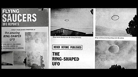 Ring-shaped UFO turns into a cloud over Fort Belvoir Army base, Virginia, September 1957
