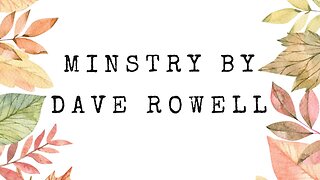 Minstry by Dave Rowell