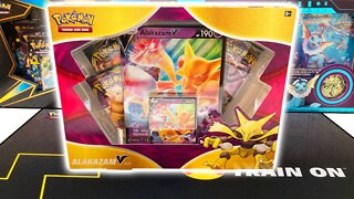 Opening Our FAVORITE Alakazam V Pokemon Box!