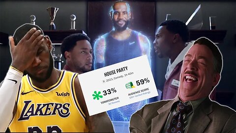LeBron James' House Party movie is a DISASTER and getting DESTROYED by everybody even Media SHILLS!