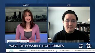 Wave of possible hate crimes against Asian-Pacific Islander community