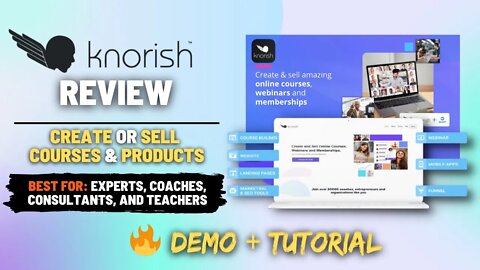 Knorish Review [Lifetime Deal] - Sell Courses, Webinars & Digital Downloads with All in 1 LMS Tool