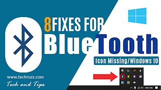 8 Fixes For Bluetooth Icon is Missing on Windows 10 PC or Laptop (2021)