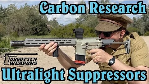 Ultralight Silencer: the Carbon Research CR9