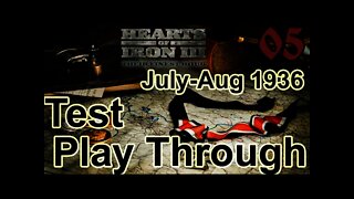 Hearts of Iron 3: Black ICE 10.33 - 05 (Germany) Testing - July-Aug 1936