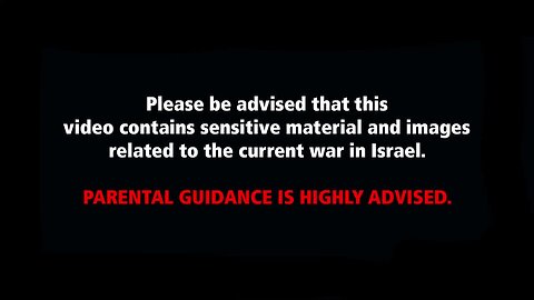 Urgent Breaking News: Via Israel Rapid Response, Jerusalem Prayer Team