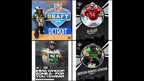 LV Raiders Draft Offensive 2 OLinemen they NEEDED