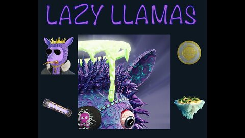 Cardano CNFT Project Lazy Llamas Update