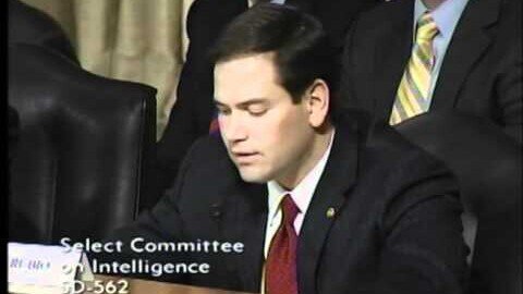 Sen. Marco Rubio Attends Intelligence Confirmation Hearing For Stephanie O'Sullivan