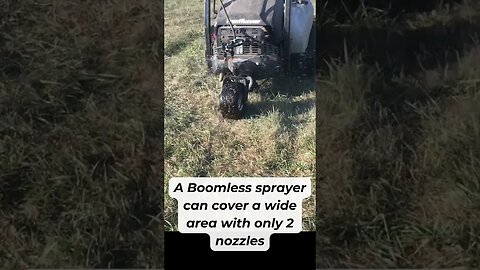 What is a Boomless Sprayer? #shorts #sprayers #lawncare
