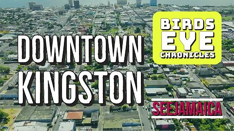Unveiling the Majesty of Downtown Kingston, Jamaica: A Breathtaking Aerial Perspective