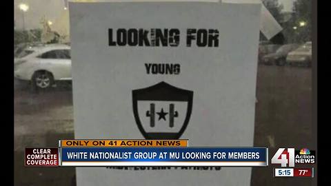 MU students find white nationalist recruiting flyers on campus