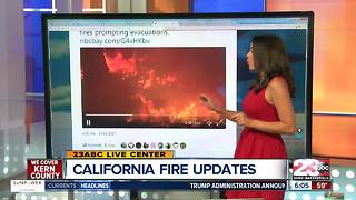 UPDATE: Multiple fires burning in California