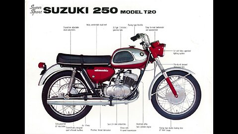 1966 Suzuki X6 T20 'Hustler'