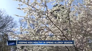 Keeping kids healthy in spring allergy season