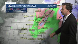 Michael Fish's NBC 26 weather forecast