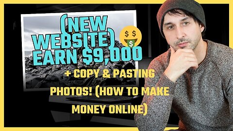 (New Website) Earn $9,000+ Copy & Pasting Photos! (How To Make Money Online)