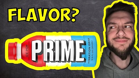 What Does PRIME ICE POP Taste Like?