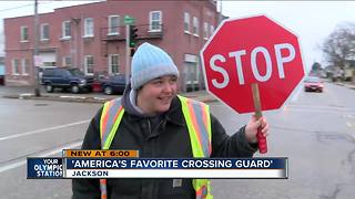 Meet 'America's favorite crossing guard'