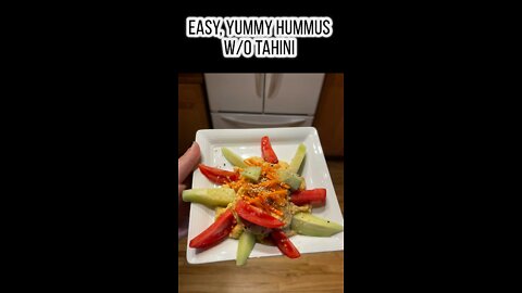 Easy, Yummy & Healthy Hummus Without Tahini