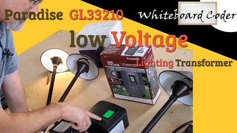 Paradise GL33210 Low Voltage lighting transformer