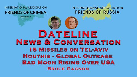 Bruce Gagnon - 15 Missiles on Tel-Aviv - Bad Moon Rising Over USA