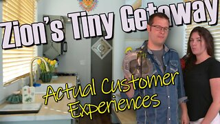 Zion's Tiny Getaway Customer Experience - Kitchen and Skylights
